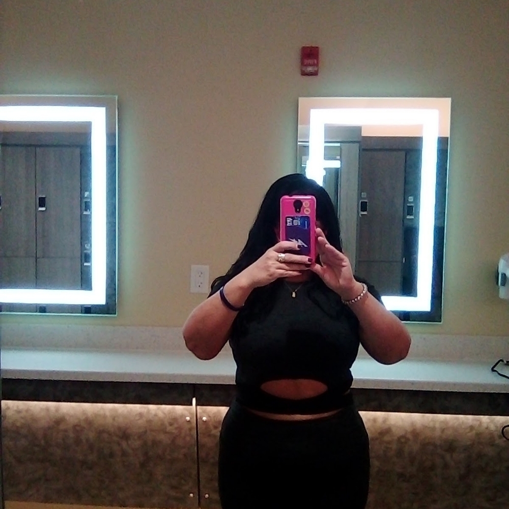 Highwaist Solid Essential Full Leggings - 2tone - image 3